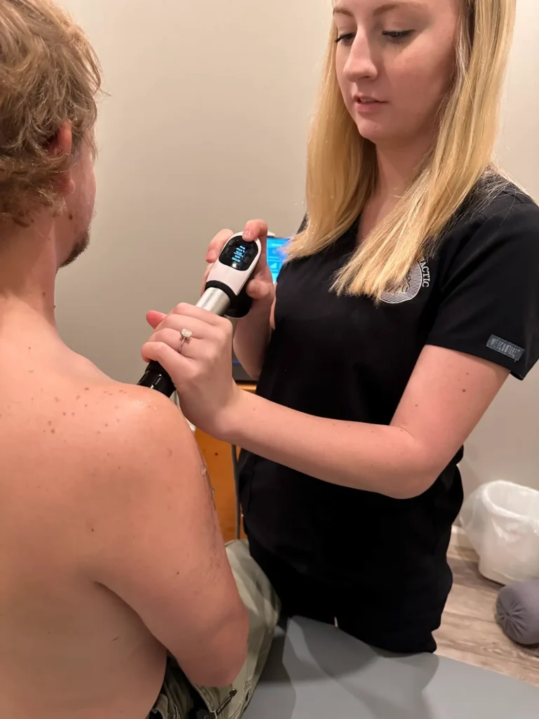 Shockwave therapy at Ford Chiropractic